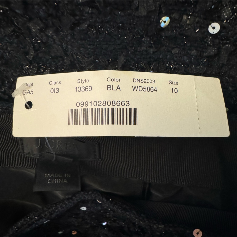 NWT J. Crew Pencil Skirt- Size 10 - Picture 6 of 8